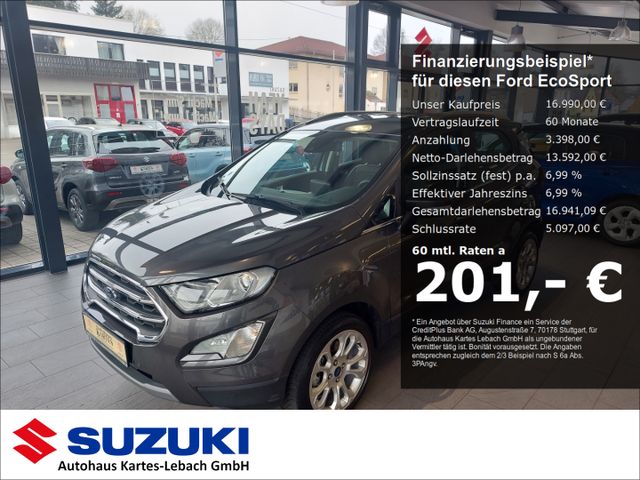 Ford EcoSport Titanium 1.0 EcoBoost EU6d  NAV Kam SHZ