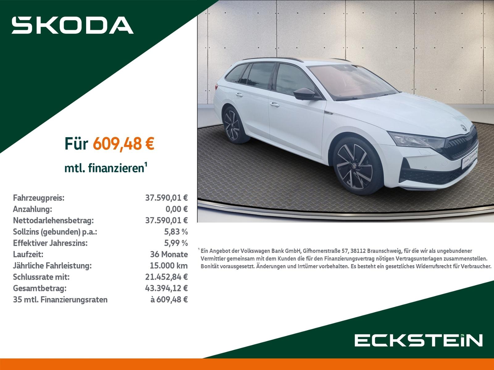 Skoda Octavia Combi Sportline 2.0 TDI 110kW