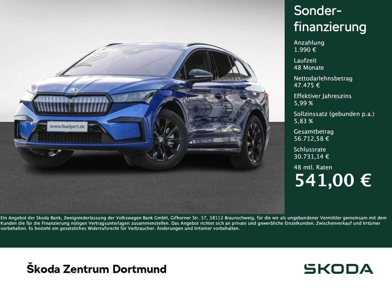 Skoda Enyaq 85 SPORTLINE AHK MATRIXLED KEYLESS eSITZE