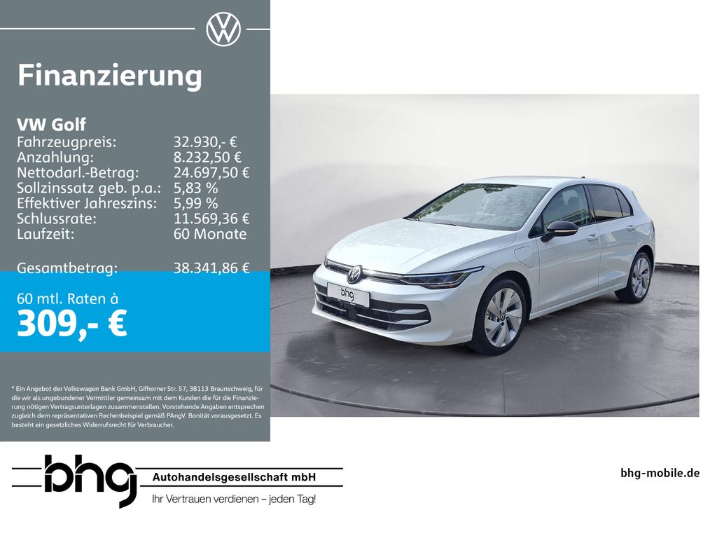 Golf 1.5 eHybrid DSG ENERGY