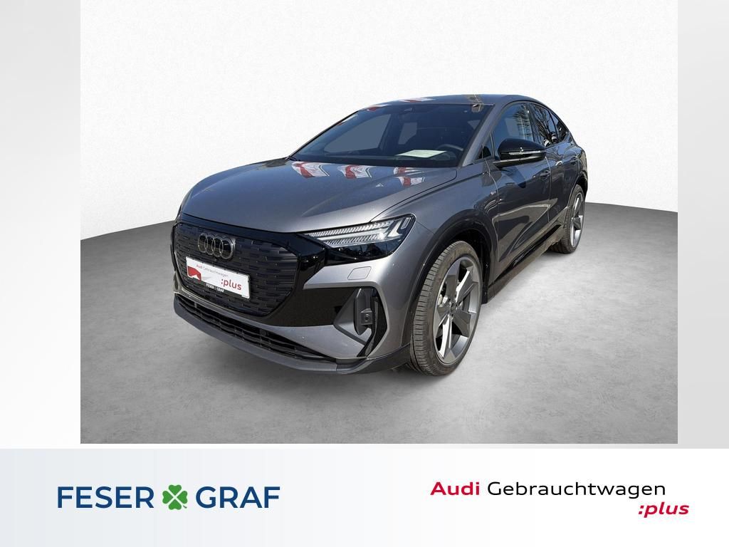 Audi Q4 Sportback e-tron 45 S line-AHK-HuD-Matrix-Wär