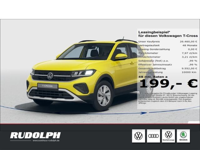 Volkswagen T-Cross 1.0 TSI Life 5-Gang LED BT Klima PDC Not