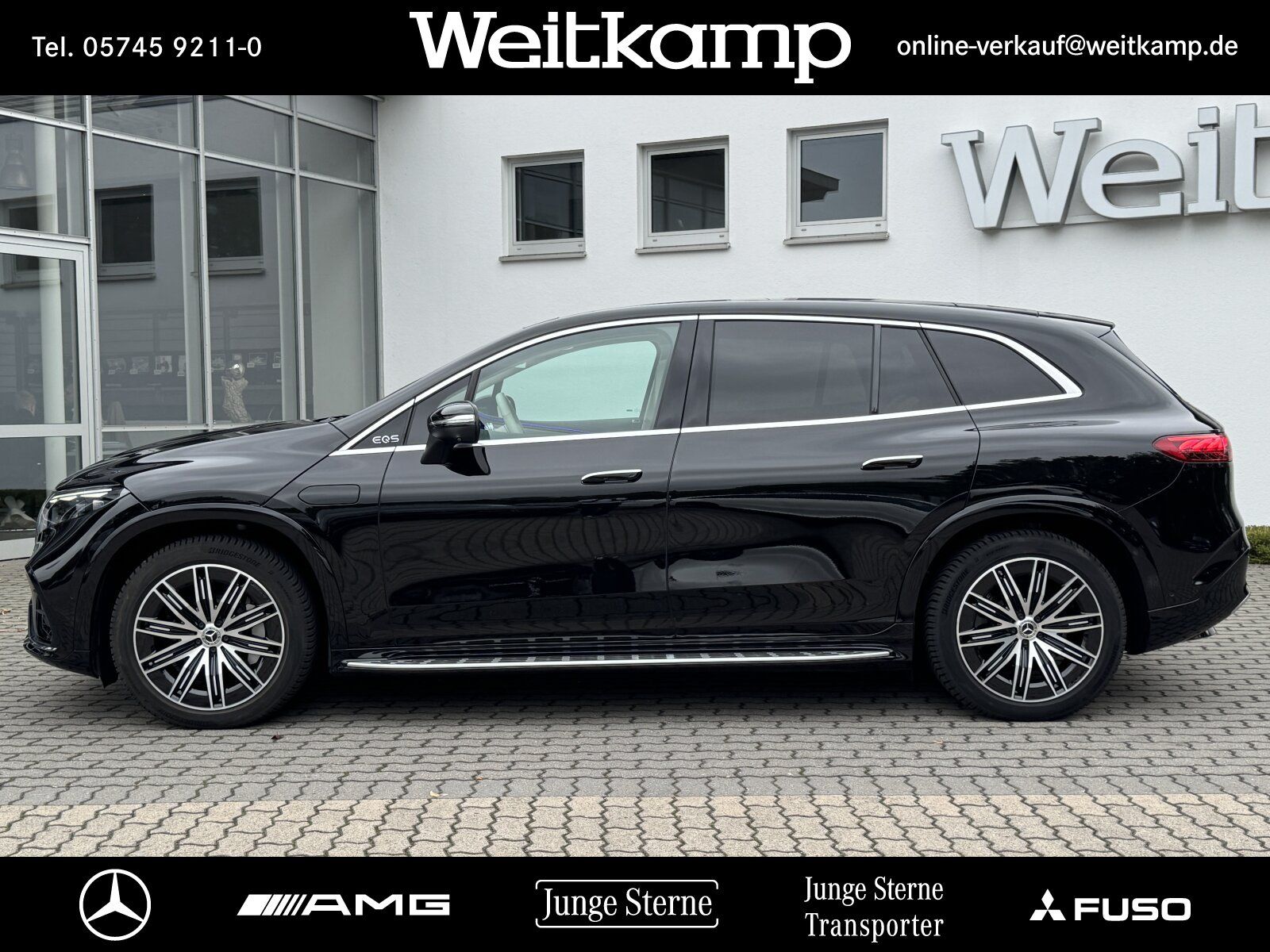 Mercedes-Benz EQS 450 4M SUV AMG HYPERSCREEN AIRMATIC 7-SITZ foto 2