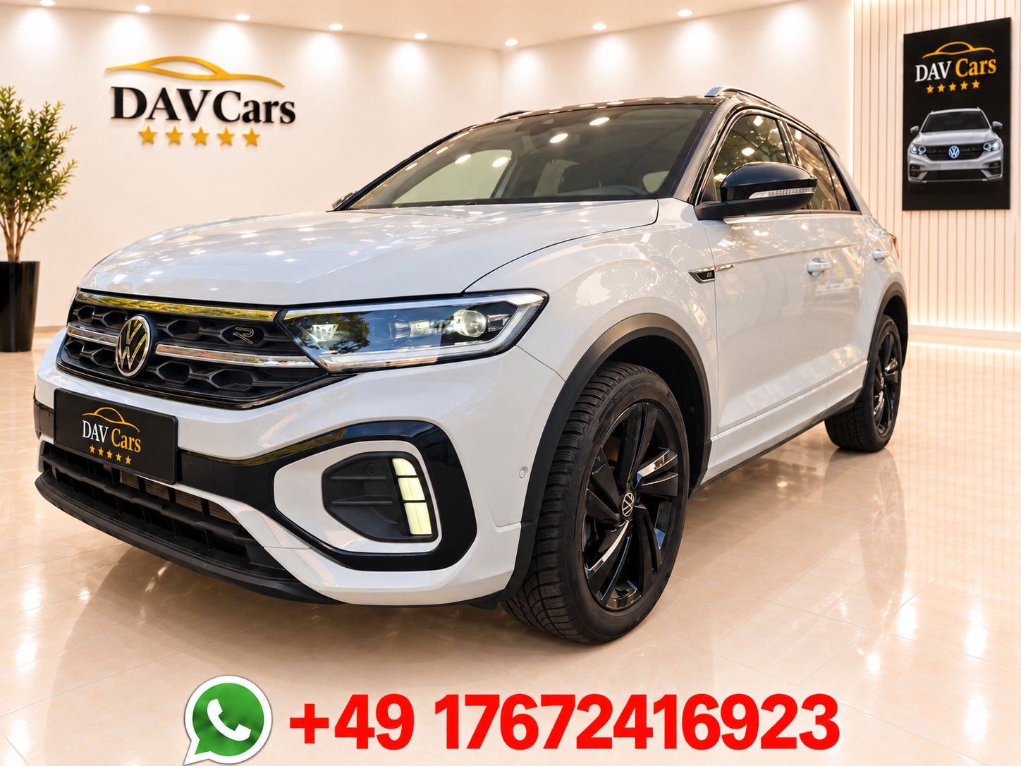 Volkswagen T-Roc R-Line IQ.DRIVE AHK ACC Kamera Massage imagem 2