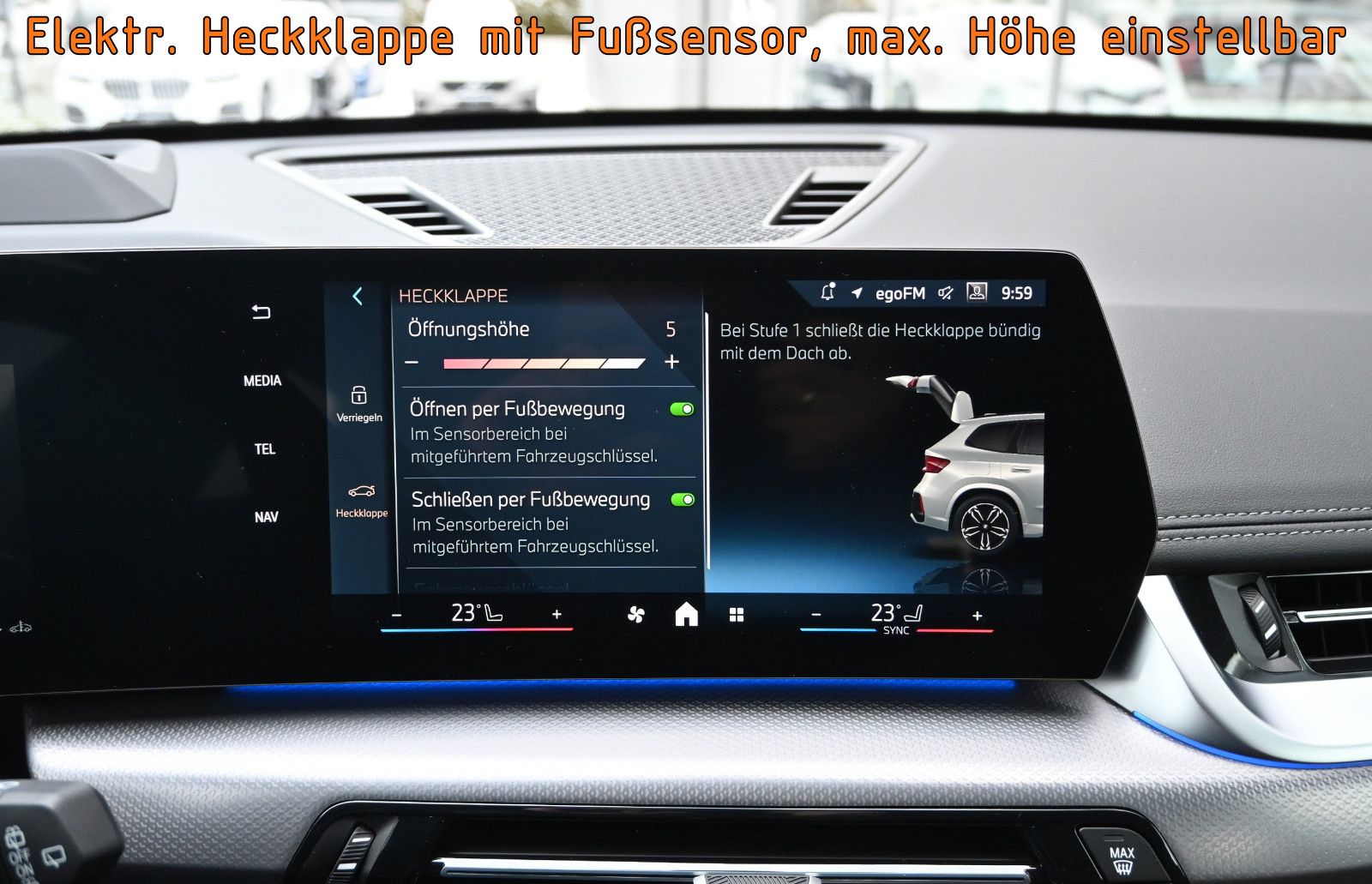 Fahrzeugabbildung BMW X1 xDrive23i M-Sport °ACC°AHK°360°MEMO°HARMAN°
