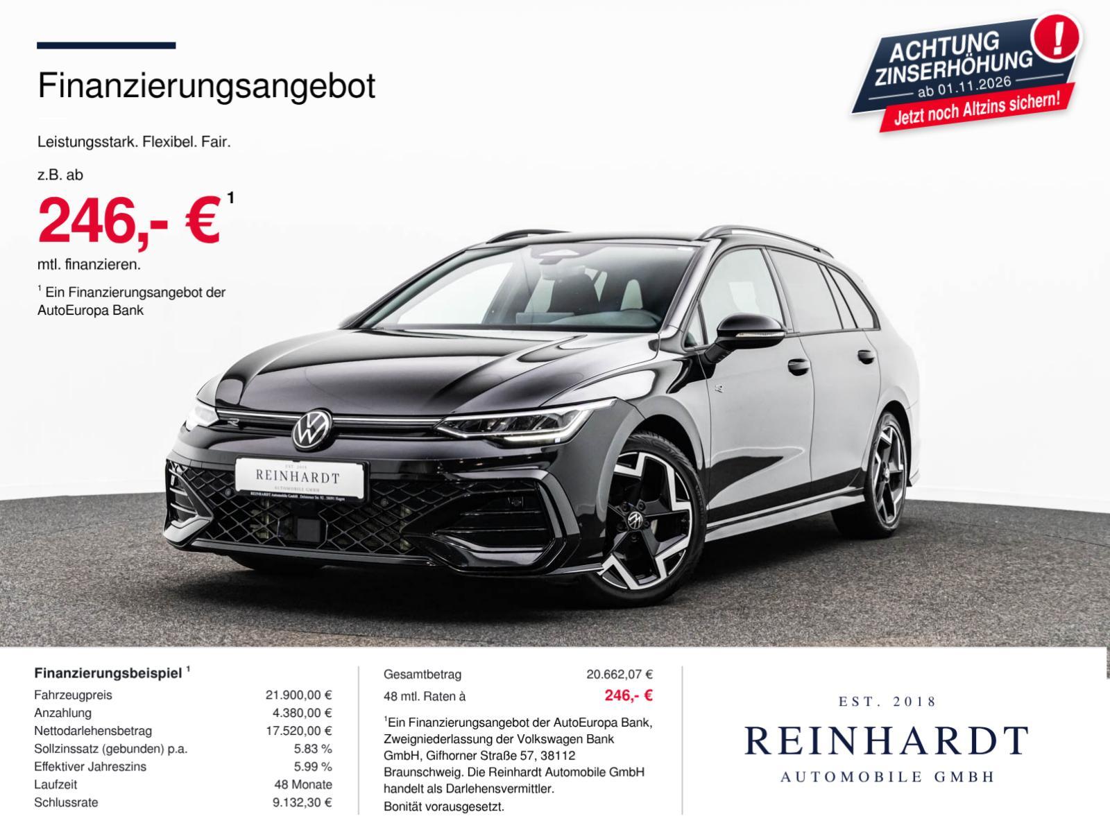Volkswagen Golf VARIANT 1.5TSi R-LINE ACC/DAB+/CARPLAY/KAM.