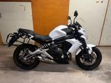 Kawasaki ER-6n ABS, 19.000 km, Weiß, Koffer, TÜV - KAWASAKI W1