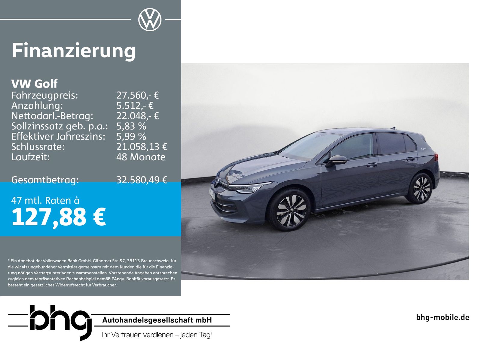Volkswagen Golf Life 1.5 eTSI DSG *AHK*KAMERA*NAVI*LED*
