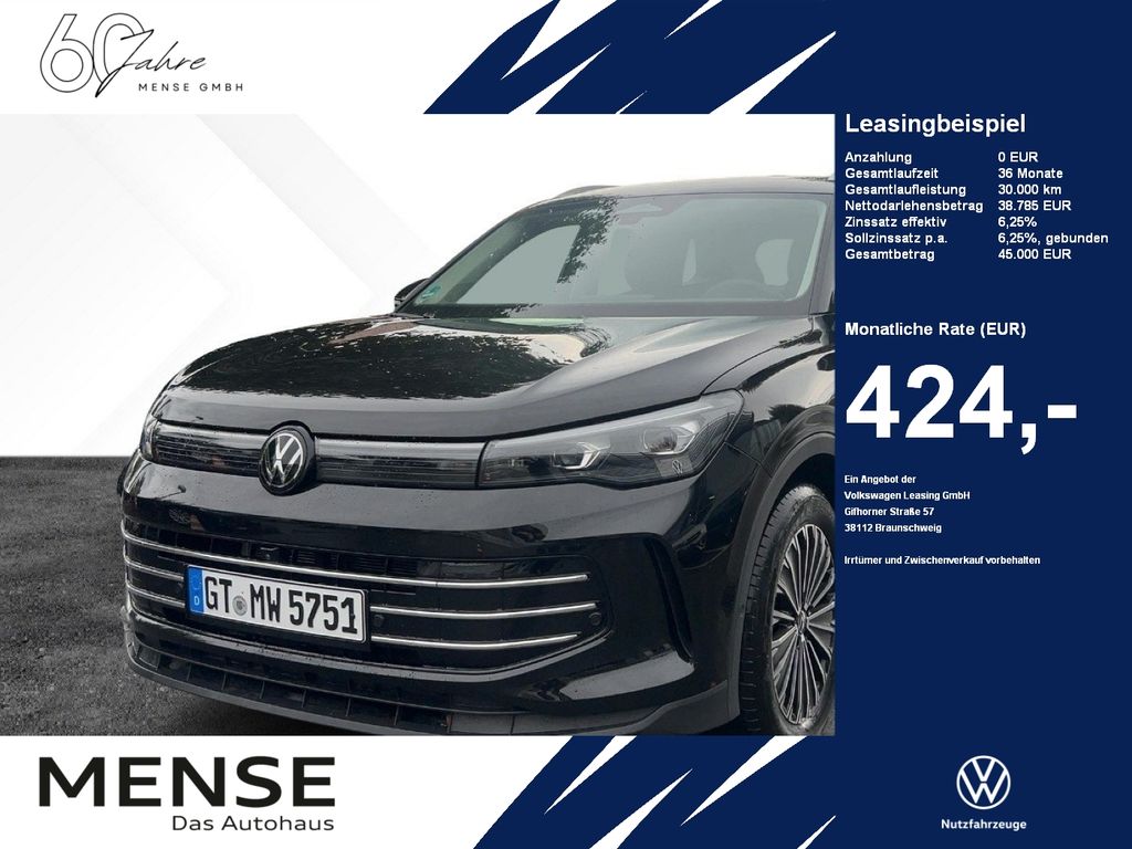 Tiguan Elegance 2.0 l TDI DSG AHK 360° IQ.Light