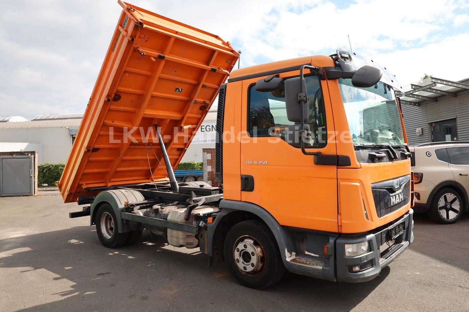 MAN TGL 8.250 4x2 BB Meiller-Kipper, Klima, AHK (2x)