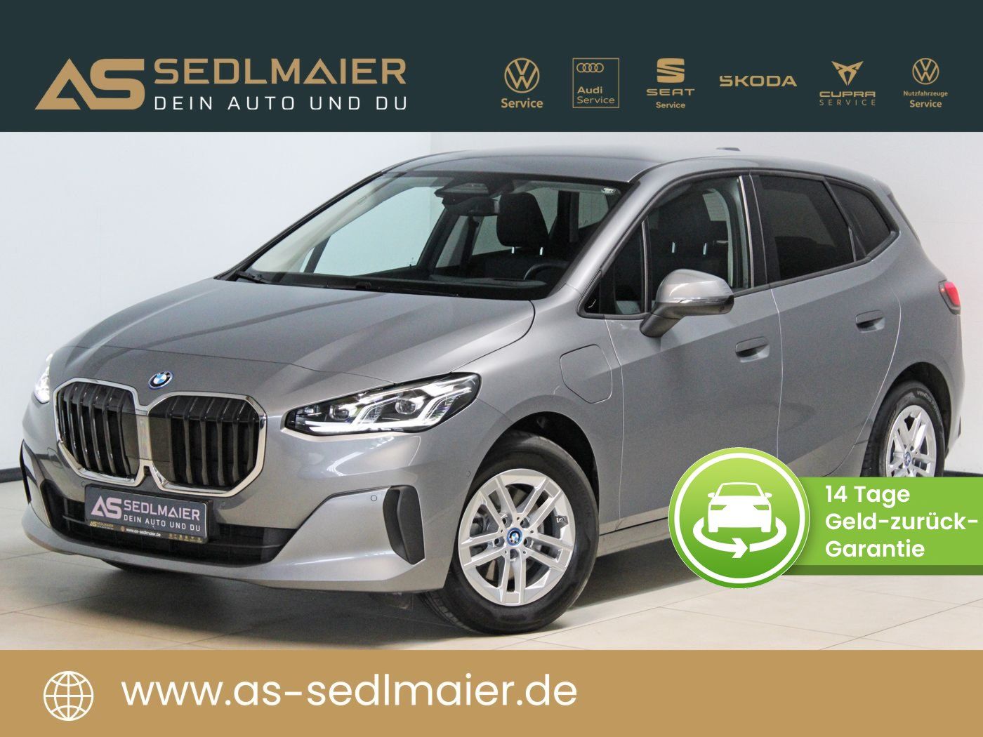 BMW 225e Active Tourer xDrive AHK|HarmKard|HuD|360Ca