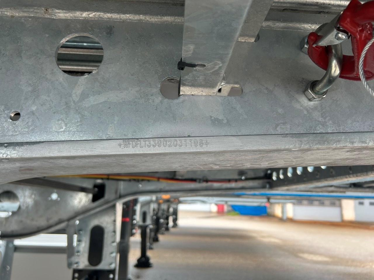 Fliegl SDS 390 RH 115 Baustahlmatten Sattelauflieger