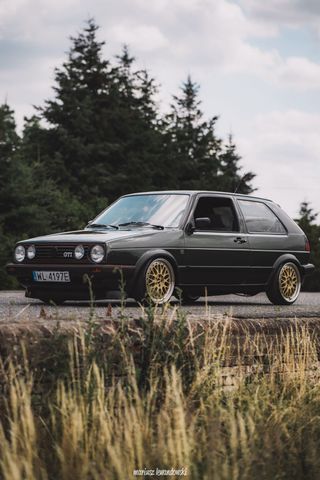 Volkswagen Golf 2 GTI 1989 Original Recaro neu lack O...