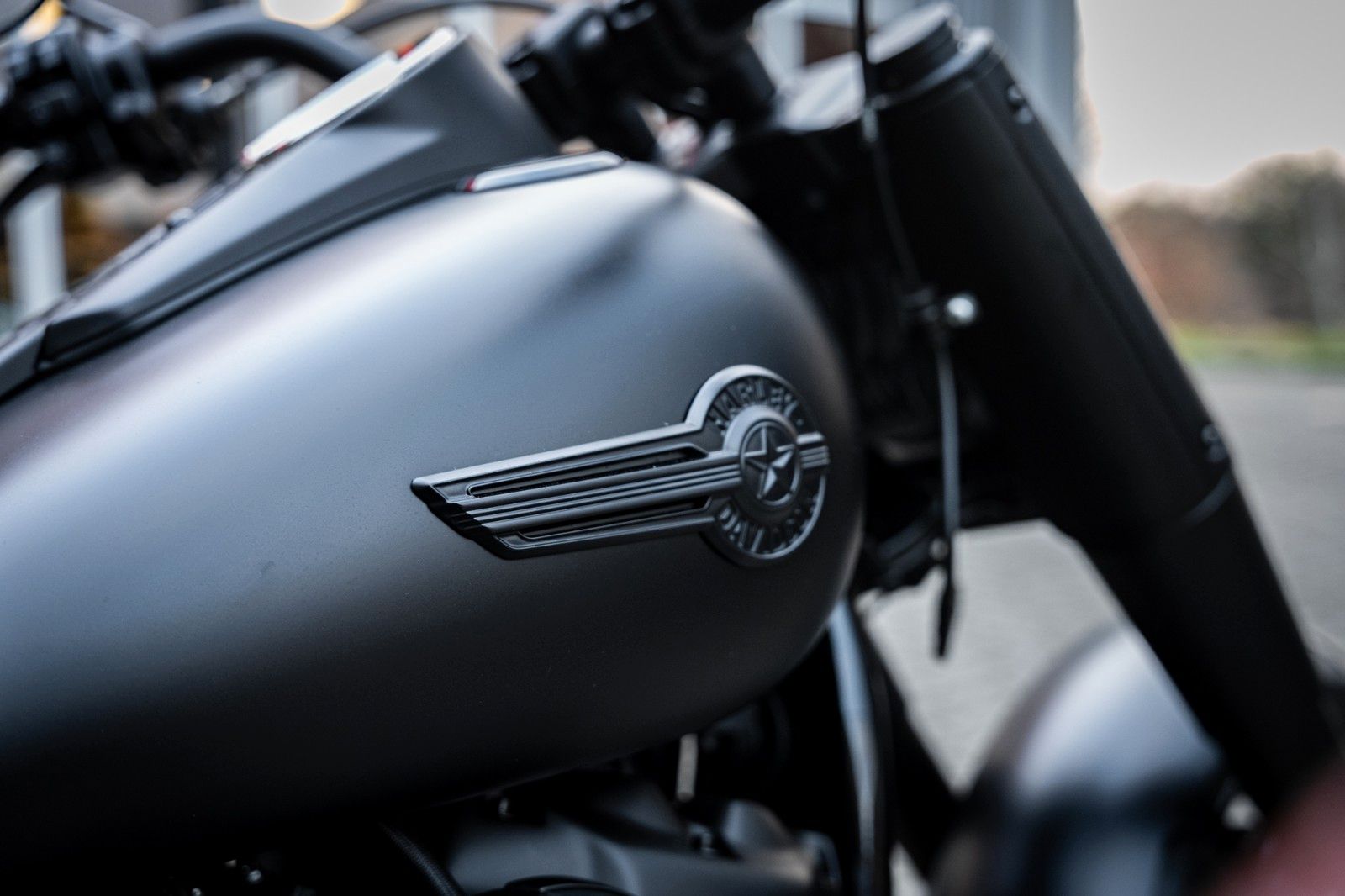Fahrzeugabbildung Harley-Davidson ALL MATT DARK FAT BOY FLFBS 114