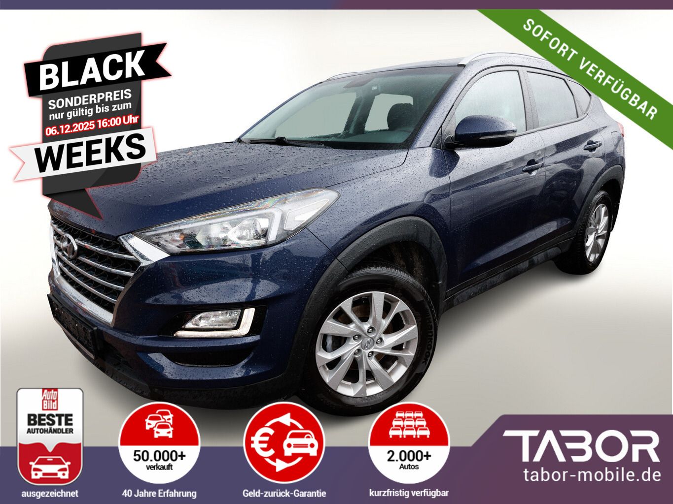 Hyundai Tucson 1.6 GDI 132 PDC Klima 17Z Temp