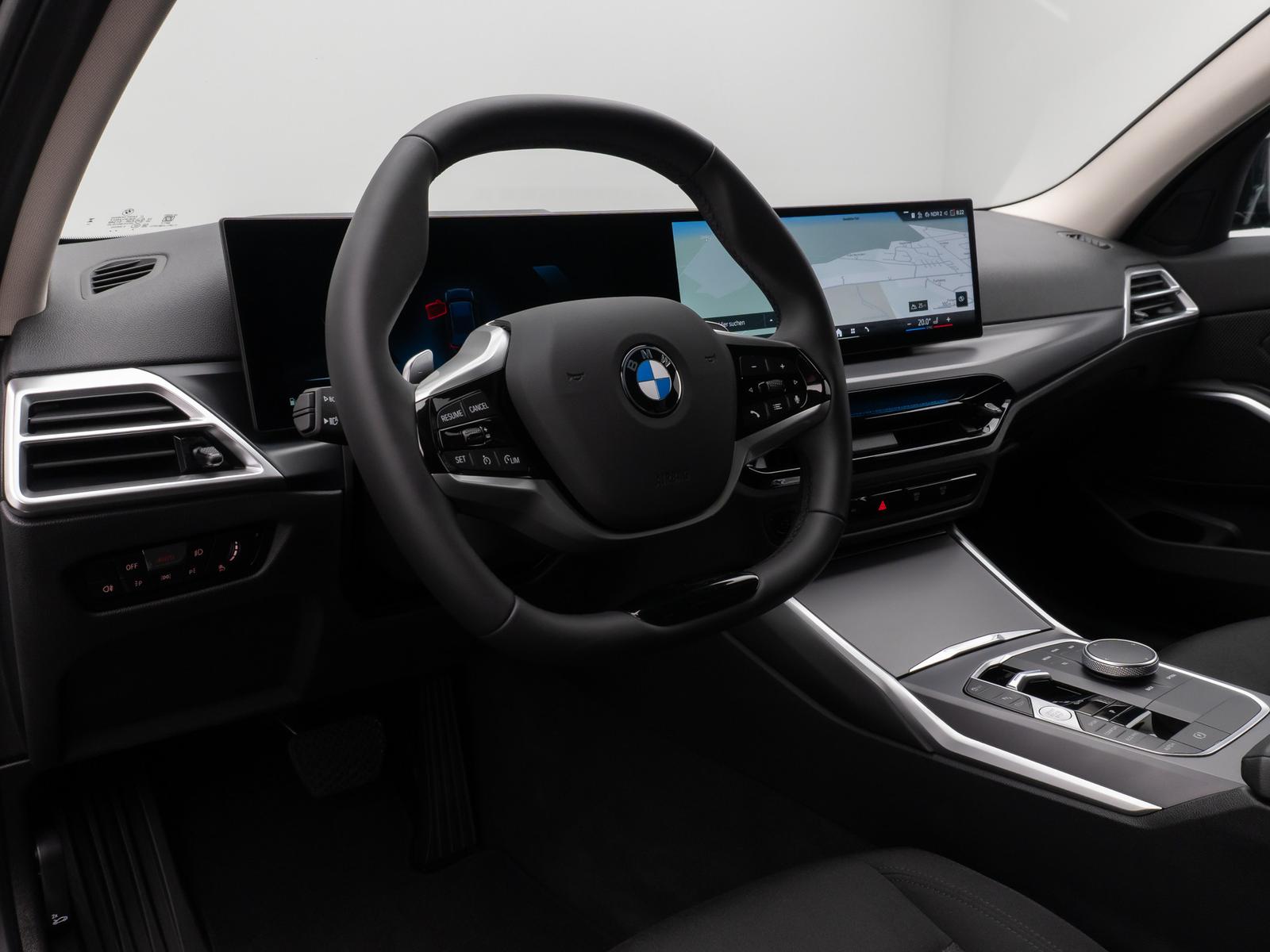 BMW 3 Series i Alarm DAB Kamera GeschwindigReg Sportlenkrd, миниатюра 20