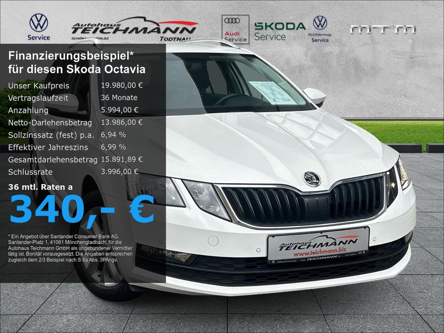 Skoda Octavia Combi Ambition 2.0 TDI DSG