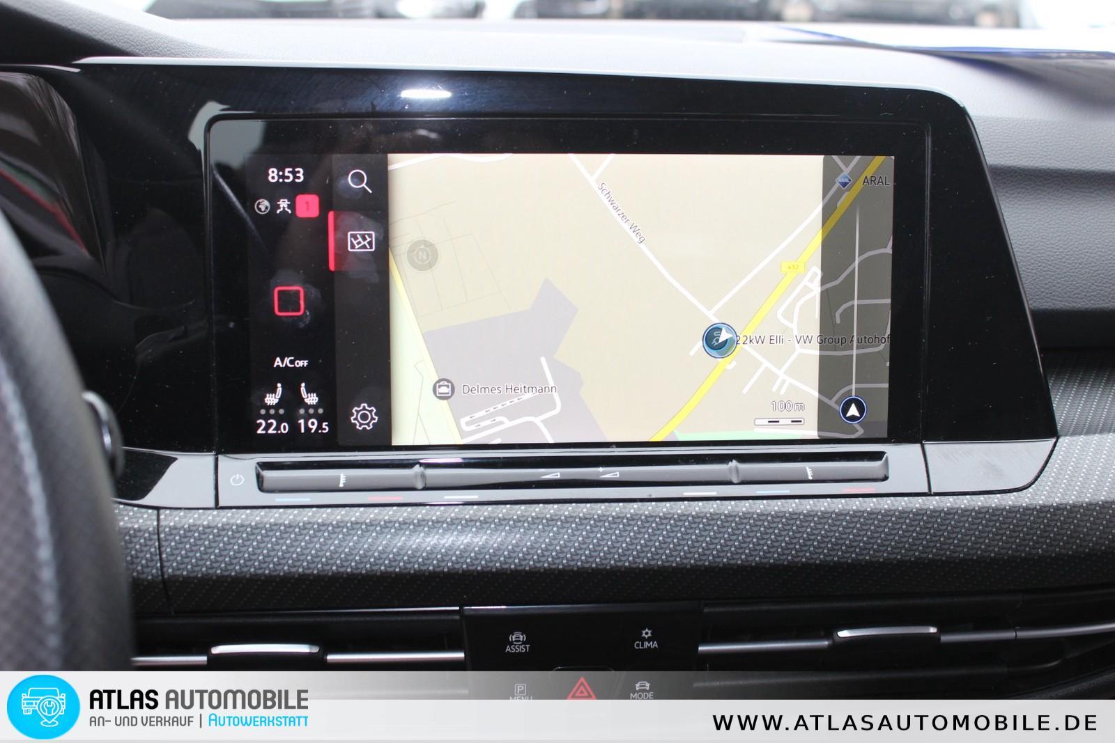 Volkswagen Golf VIII 2.0 TSI OPF DSG R-Line LED V+H=NAVI=AC, миниатюра 2