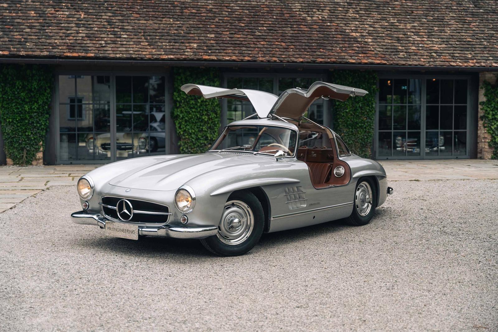 Mercedes-Benz 300 SL Coupe mit Rudge-Felgen, Mille Miglia