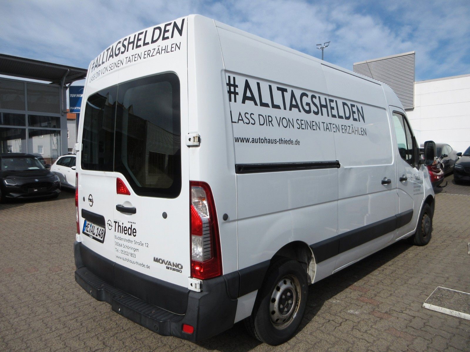Fahrzeugabbildung Opel Movano L2H2 Kasten 2.3D 100KW  3,5t  6-Gang PDC