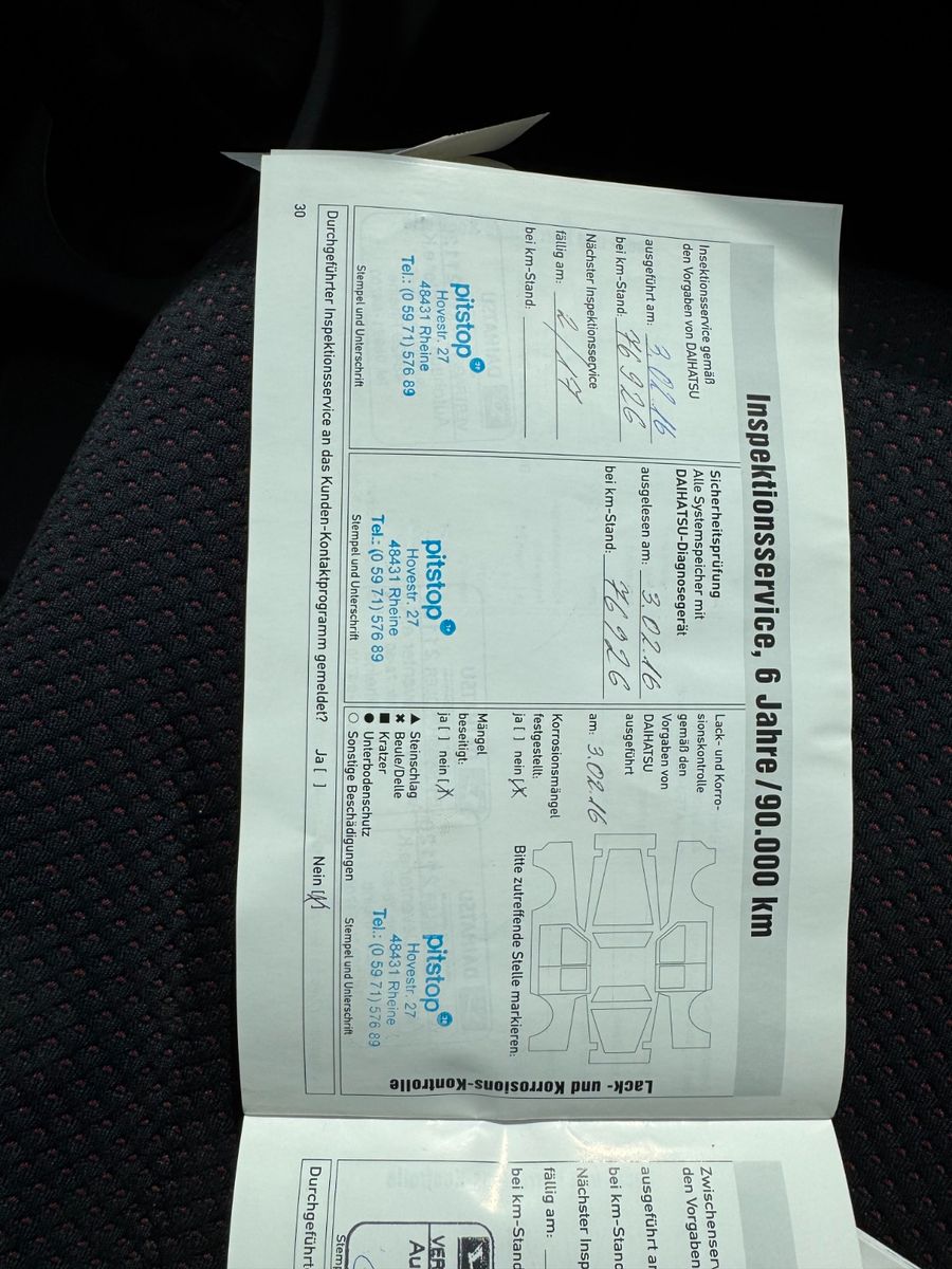 Fahrzeugabbildung Daihatsu Sirion 1.3 Klima+Zentral+Allwetterreifen GEWERBE