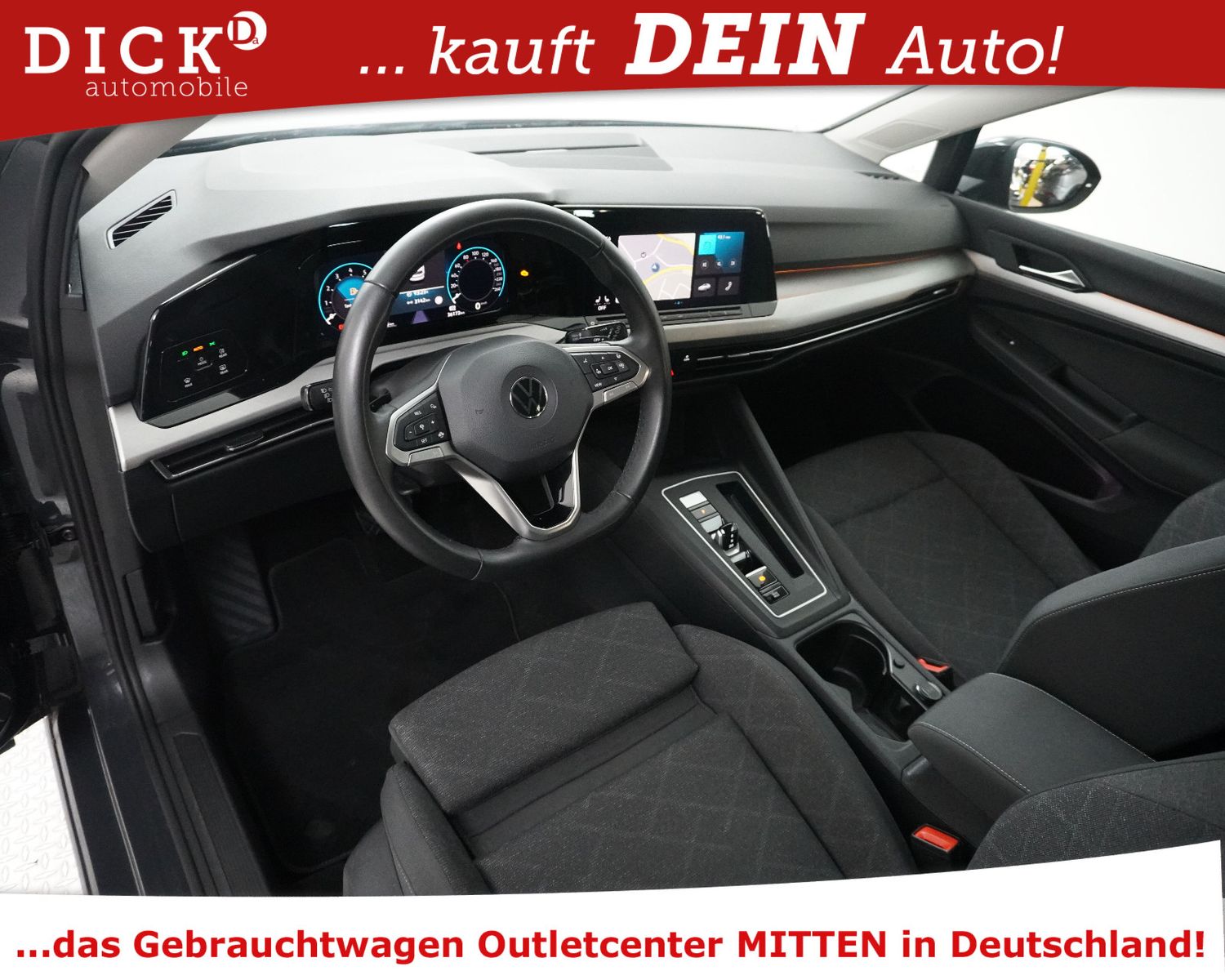 Fahrzeugabbildung Volkswagen Golf VIII 1.0eTSI DSG Life MEMO+MASS+SHZ+LED+PDC