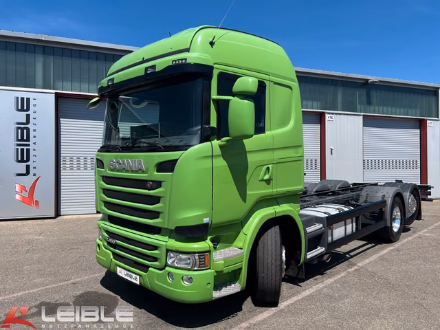 Scania R450*6x2 Chassis*Vollluft*Lift- · Lenk*climă staționară*