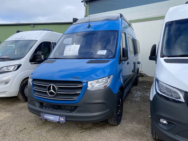 HYMER / ERIBA / HYMERCAR Free S Blue Evolution 600 LEDER-SONDERANFERTIGUN