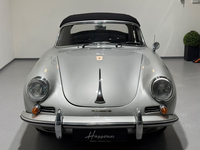 Porsche 356/1600 B Super/Cabriolet/klassische Farbkombi.