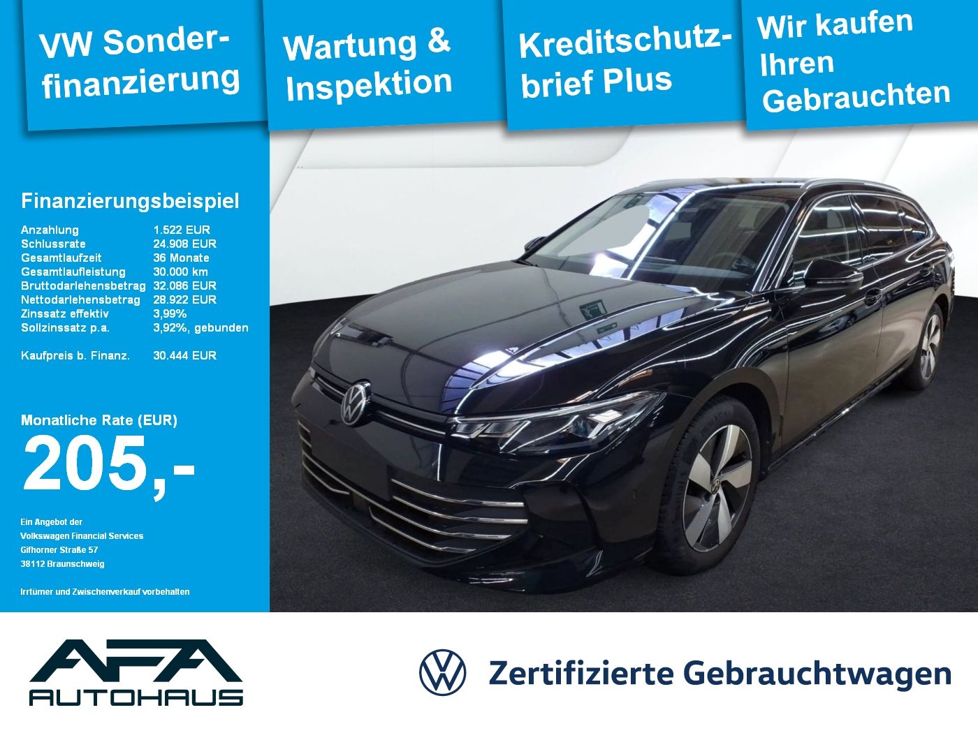 Volkswagen Passat Var. 1.5 eTSI Business DSG AHK*NAV*RFK*AC