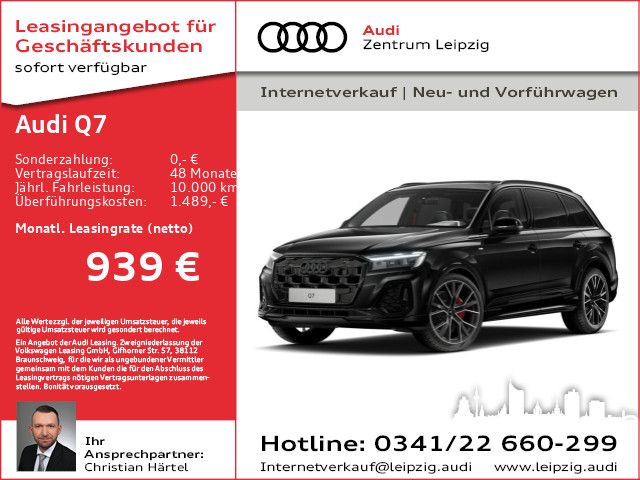 Audi Q7 SUV S line 50 TDI qu. StHz*7Sitze*Pano*AHK*WR