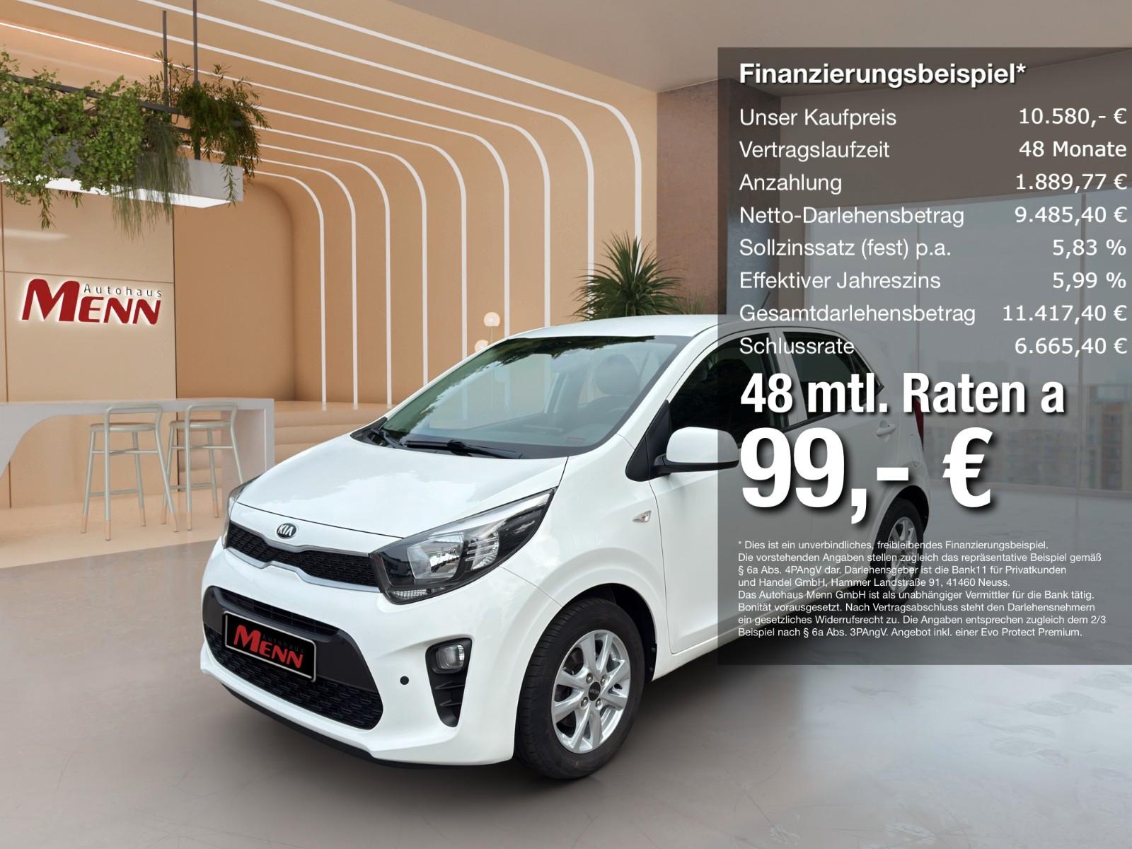 Kia Picanto 1.0 Edition 7 Klima PDC vorne & hinten