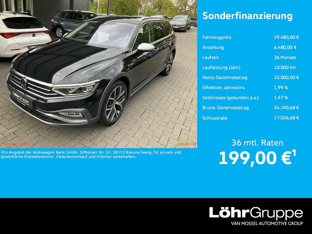Volkswagen Passat Variant 2.0 TSI DSG 4M Alltrack "1,99%" A