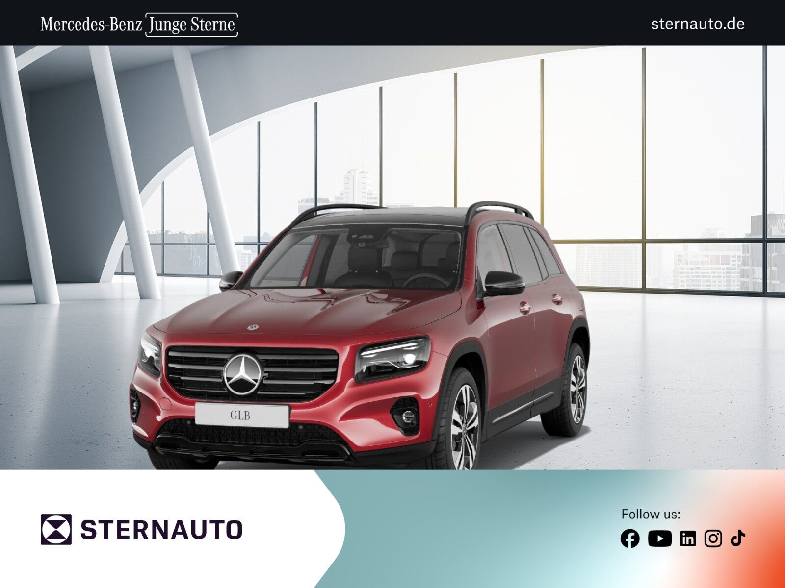 Mercedes-Benz GLB 250 4M Prog Pano Standh Multibeam Night AHK