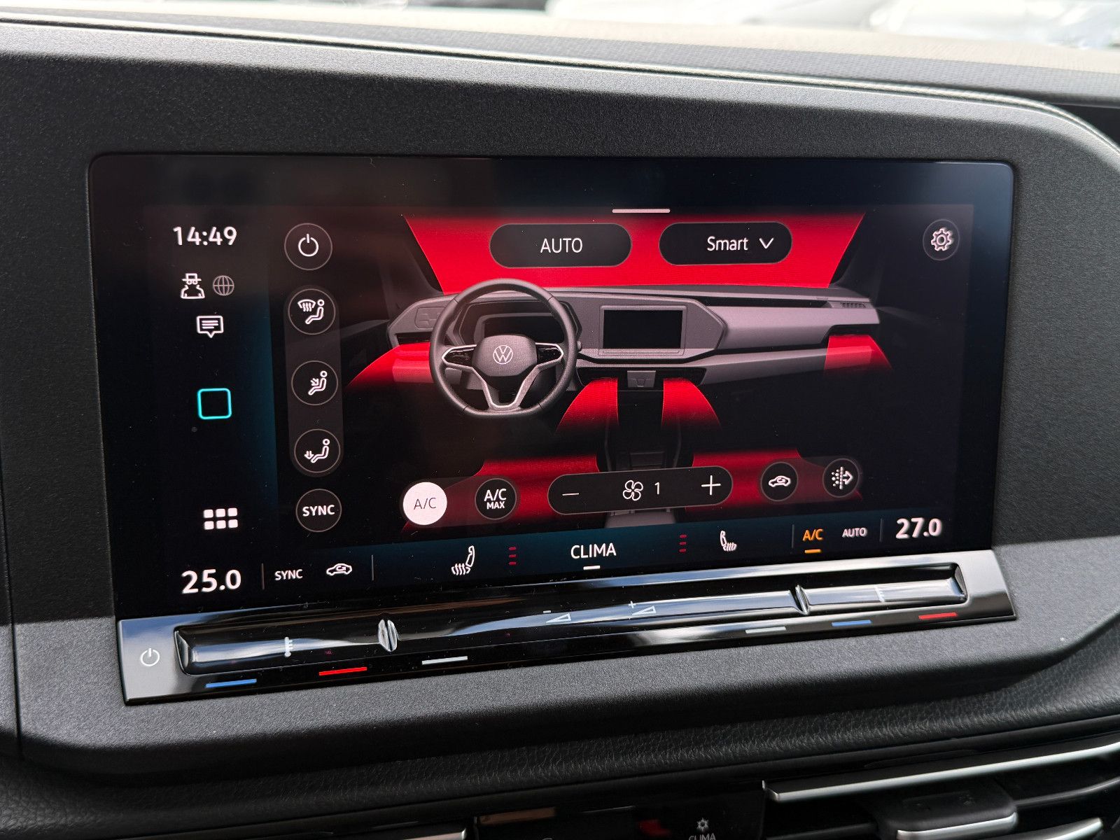 Fahrzeugabbildung Volkswagen Caddy Life Maxi TSI DSG ACC AHK LED Kamera Sthz