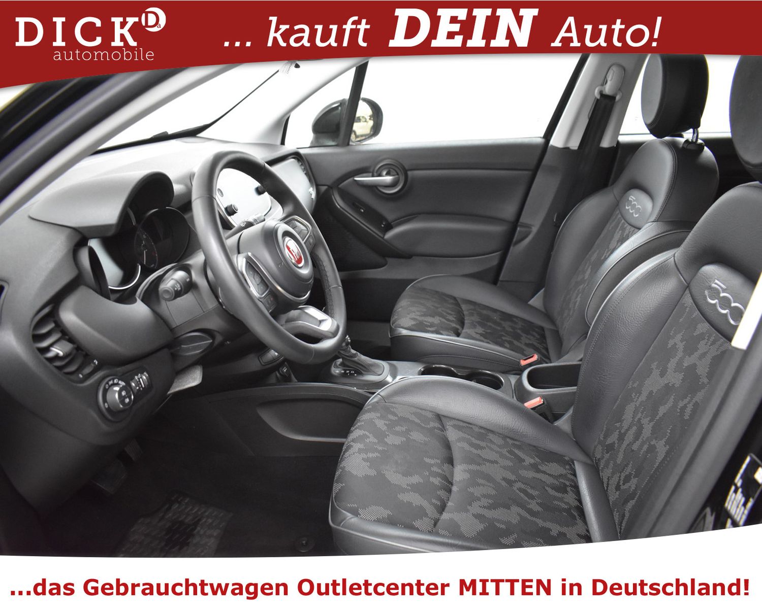 FIAT 500X 1.3 Cross Aut. LEDER+PDC+MFL+TEMP+APPLE+DAB - Image 10