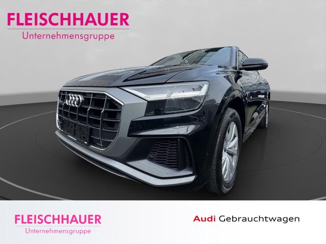 Audi Q8 55 TFSI quattro LED+NAVI+HUD+LEDER+RFK+SHZ+