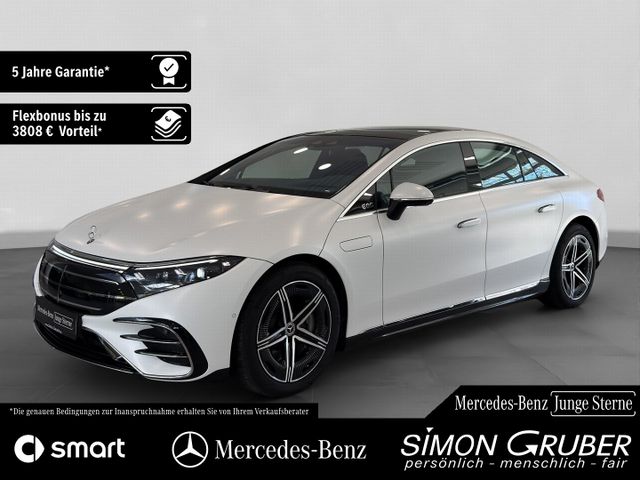 Mercedes-Benz EQS 500 4M AMG Pano Massage TV Guard360 118kwh
