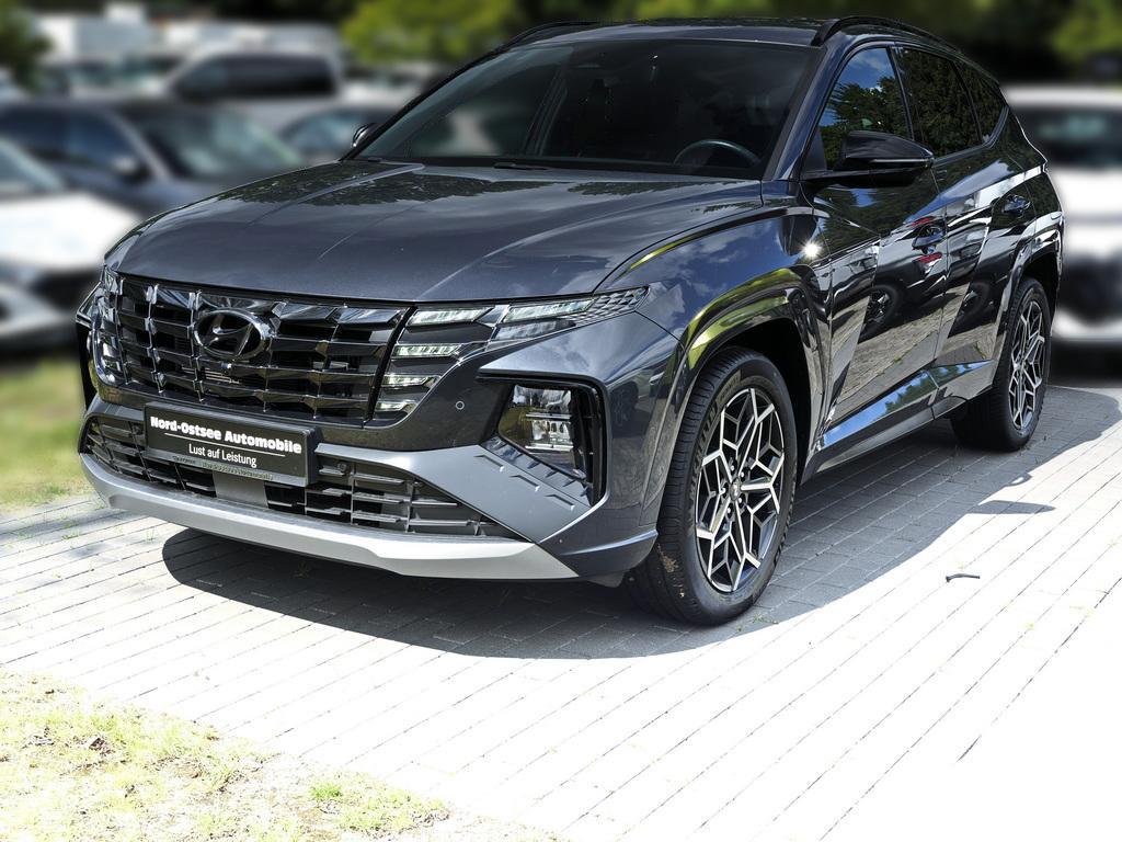 Hyundai TUCSON 1.6 T-GDI N LINE 4WD SHZ LHZ LED NAVI PDC, миниатюра 7