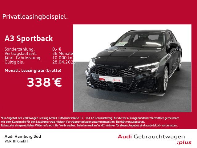 Audi A3 Sportback 40 TFSI e S line S tronic NAVI/B&O