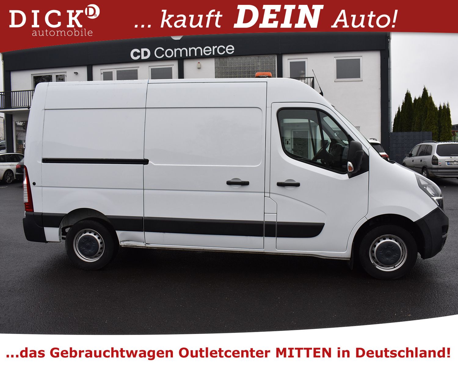 OPEL Movano B 2.3d Aut. HKa L2H3 3,5t >3SIT+KLIMA+AHK - Image 3