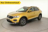 Volkswagen T-Roc 1.5 TSI Style (EURO 6d) LED+NAVI+ACC+PANO+ - mit Benzin-Antrieb: Gelb, Geländewagen