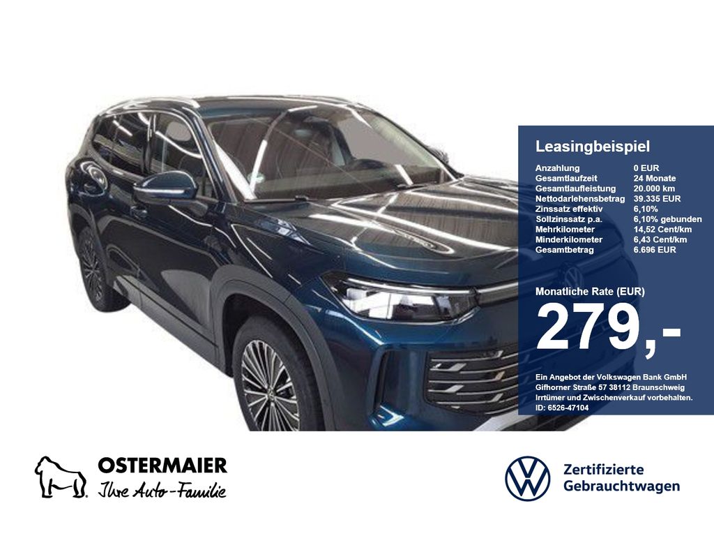 Volkswagen Tayron ELEGANCE 1.5eTSI 150PS DSG ACC.5J-G.AHK.S