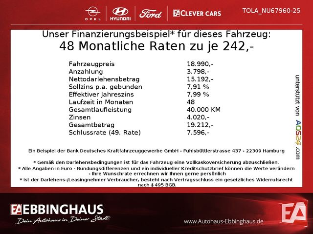 Ford Focus Turnier 1.0 Titanium Spurhalteassistent
