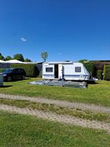 Hobby 495 UFE Mover-SAT-Vorzelt Autark TüV Neu ! - Hobby 495 uf