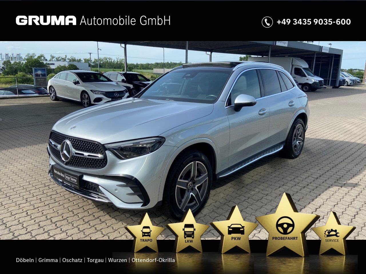 MERCEDES-BENZ GLC 300 e 4M AMG-Premium+AHK+Pano+Distronic+Keyl