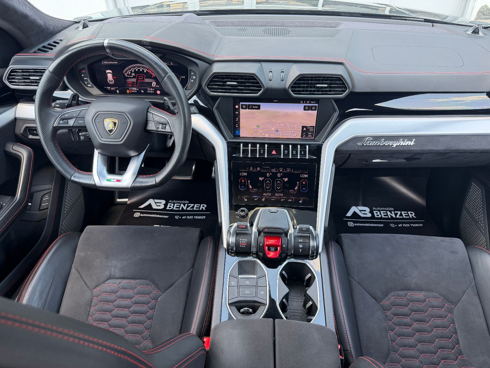 Fahrzeugabbildung Lamborghini Urus/PANO/23ZOLL/B&O-3D/360KAM/HEAD-UP
