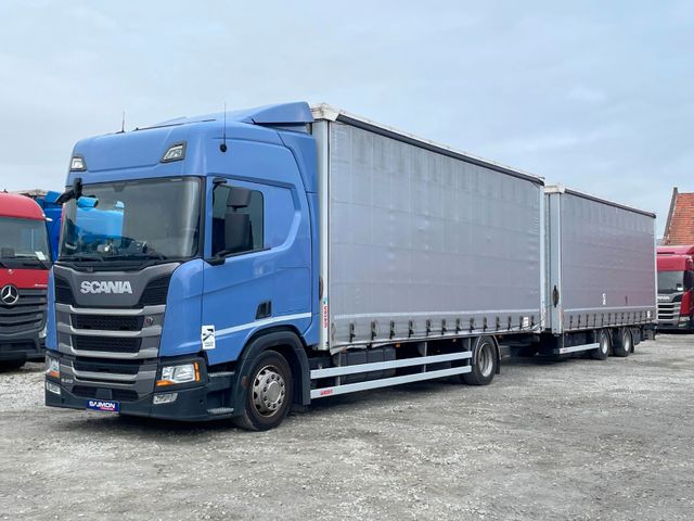 Scania R410  2x770m JUMBO KOMPLETT ZUG 120 M3