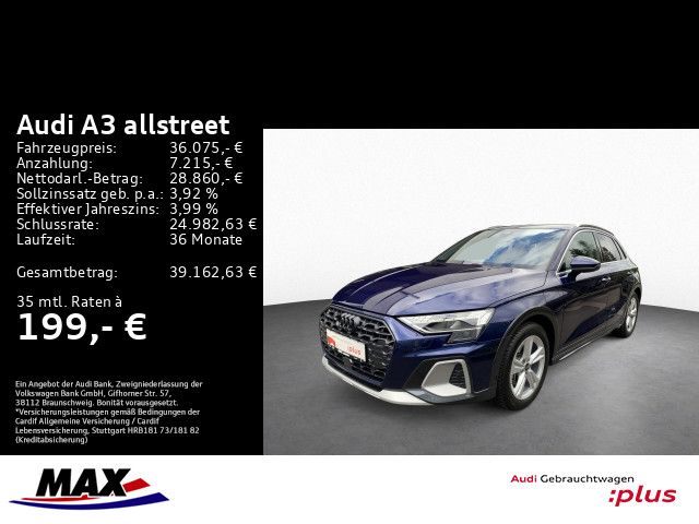 A3 allstreet 40 TFSI e SONOS+KAMERA+HUD+AHK+LED