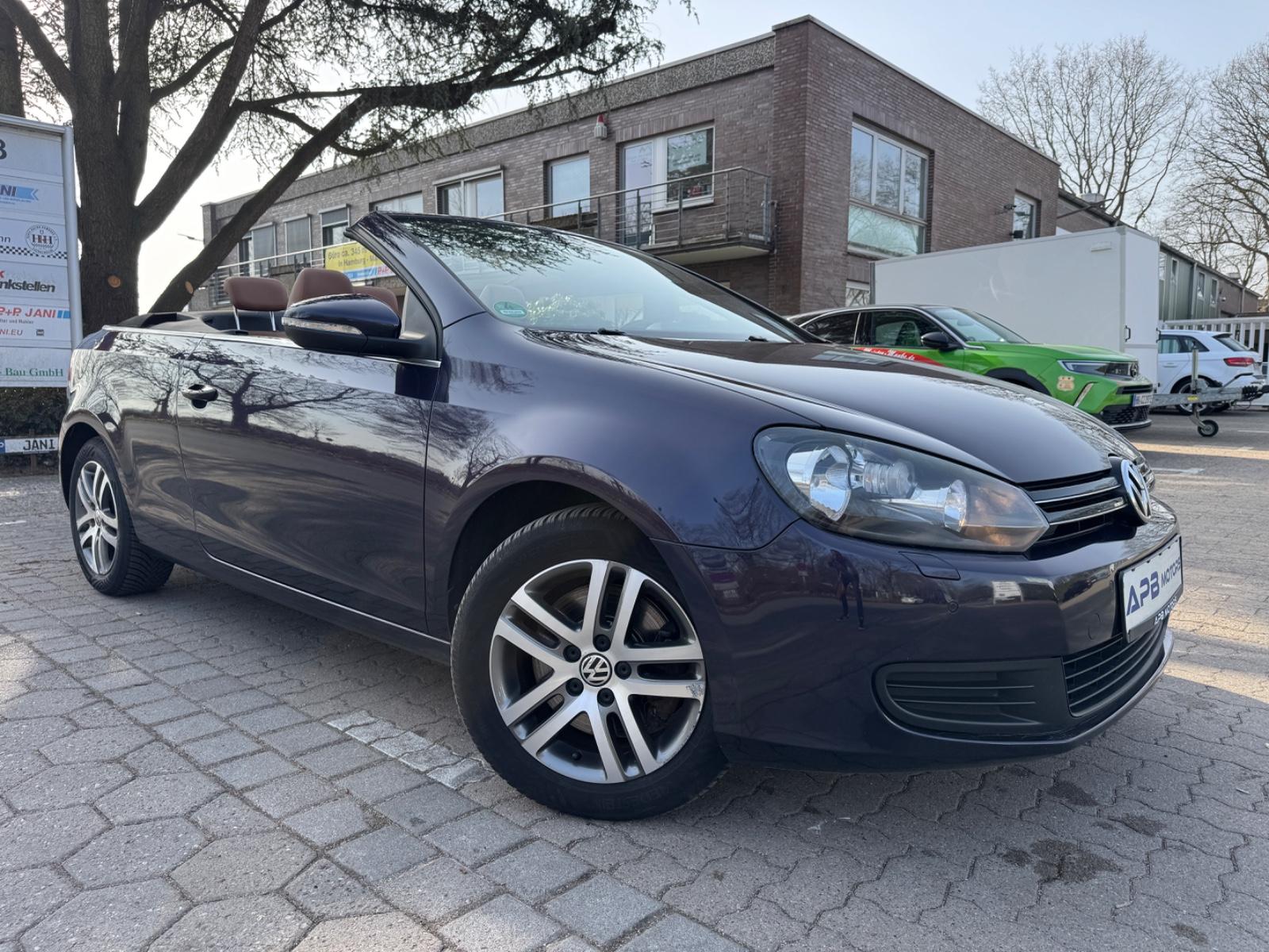 Volkswagen GOLF VI CABRIO 2.0 TDI BMT LEDER NAVI SHZ TEMPO.